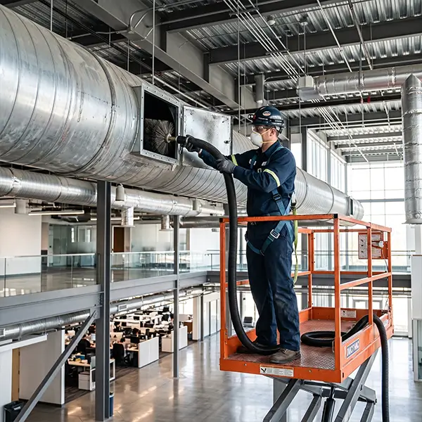 Residential and commercial air vent cleaning services in Conroe Texas